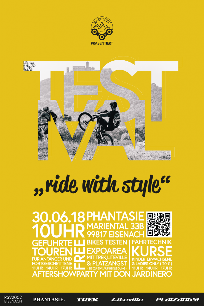 Mountainbike Testival in Eisenach